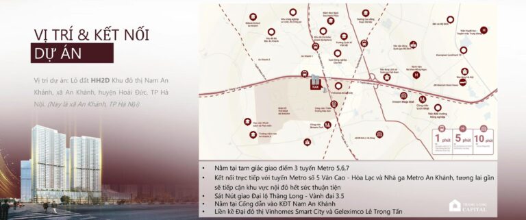 Vị trí Metropoli5 An Khánh